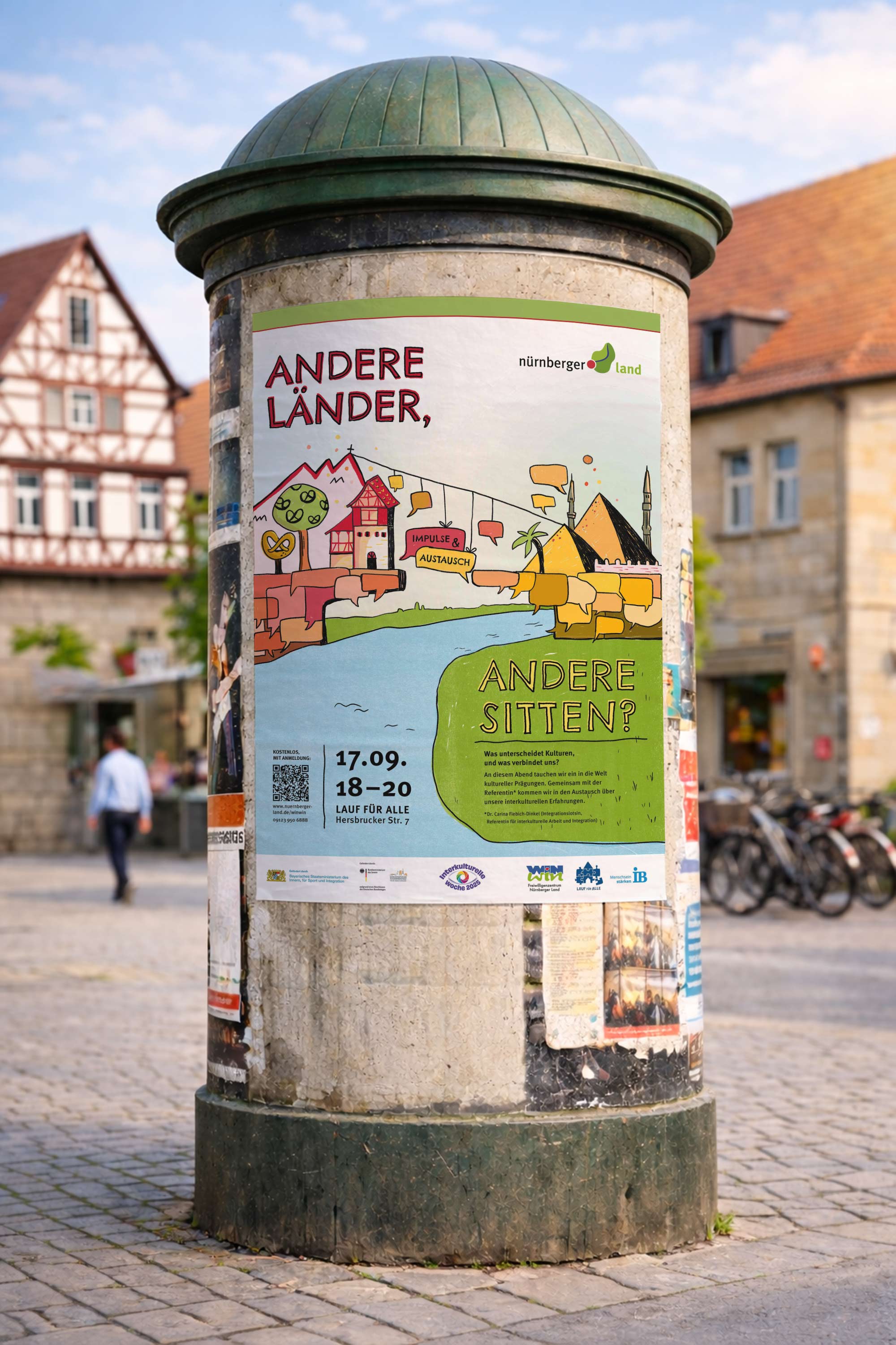 Andere Länder, andere Sitten? – Plakat & Flyerdesign