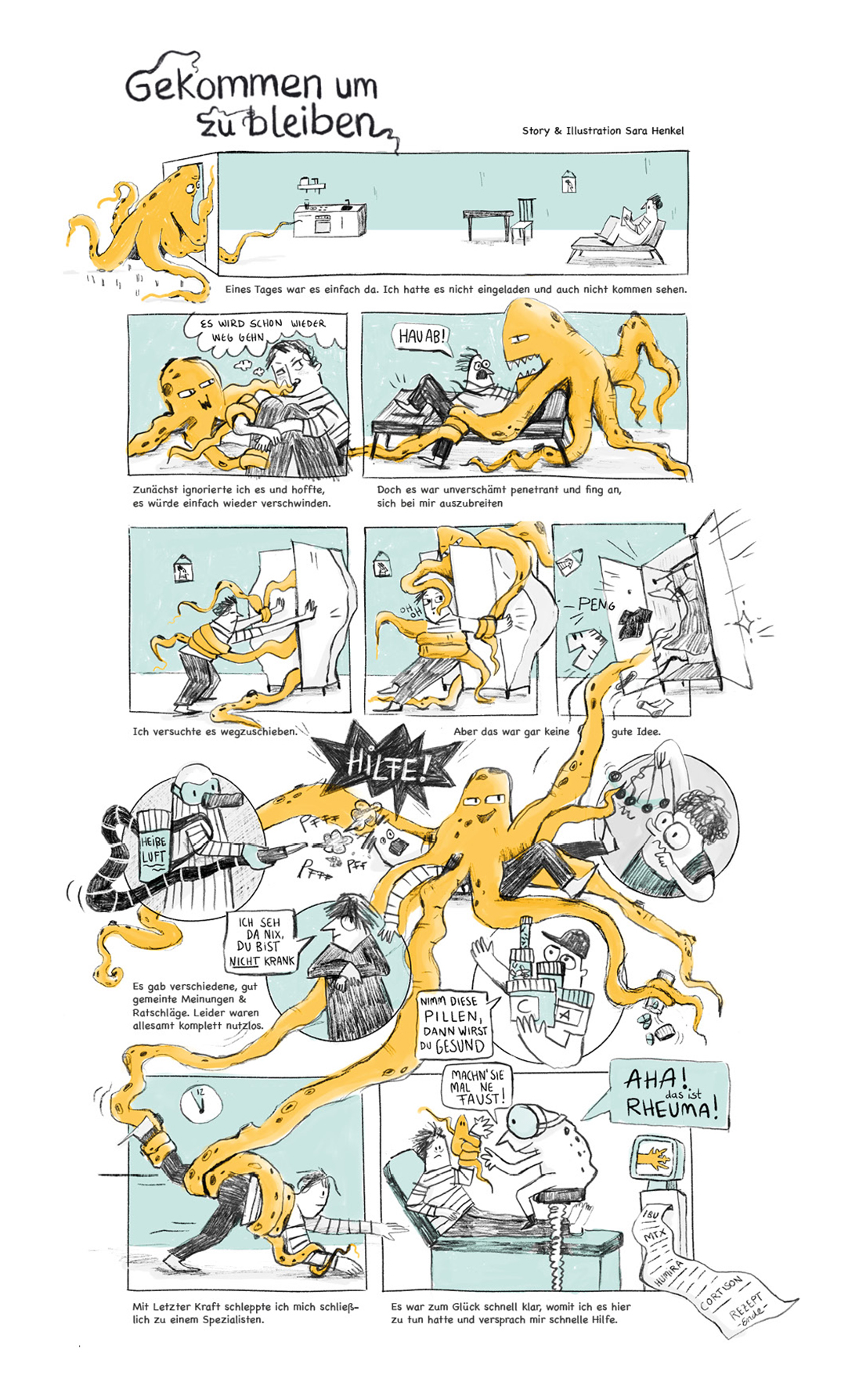 Rheuma Comic Kampagne