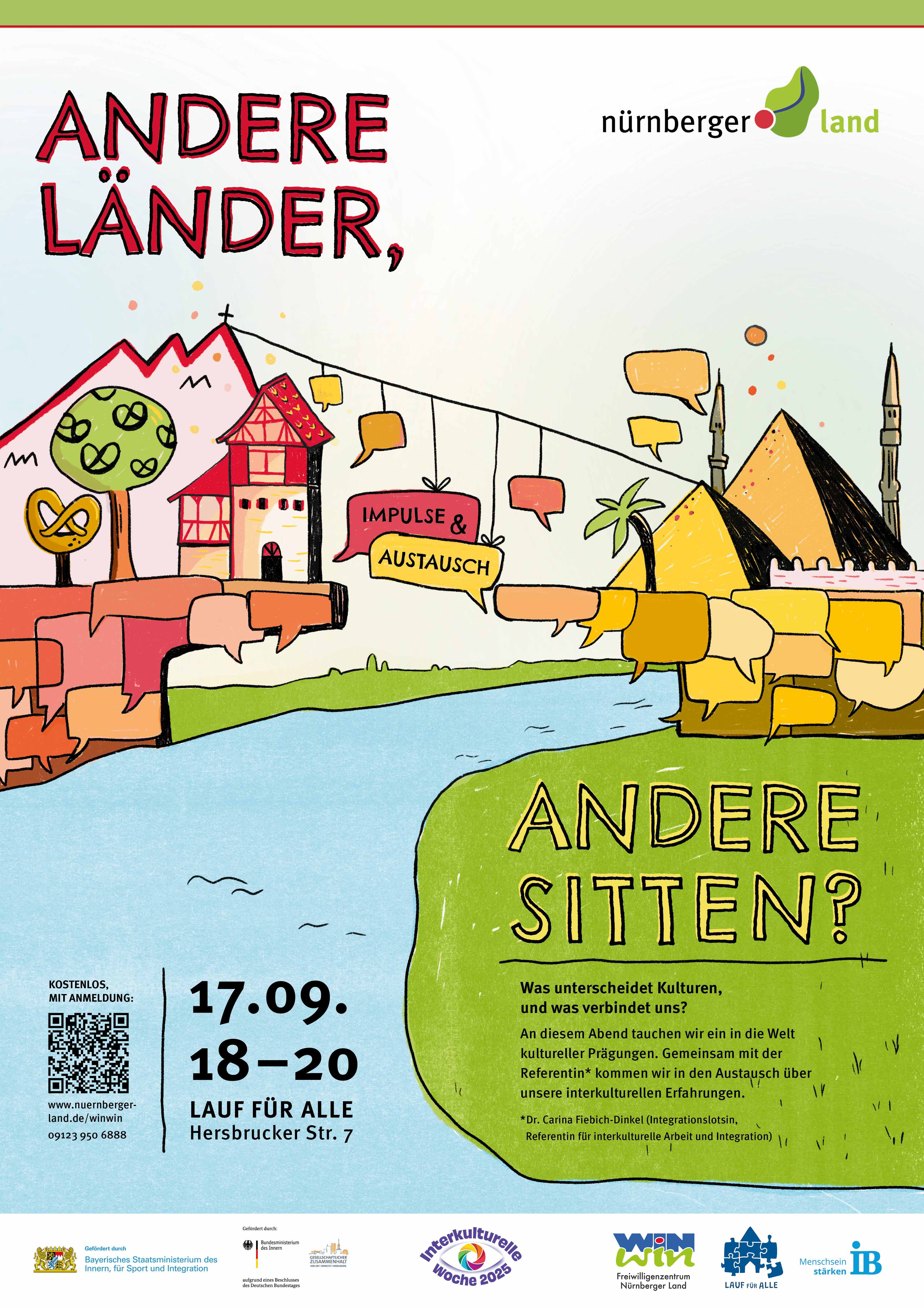 Andere Länder, andere Sitten? – Plakat & Flyerdesign