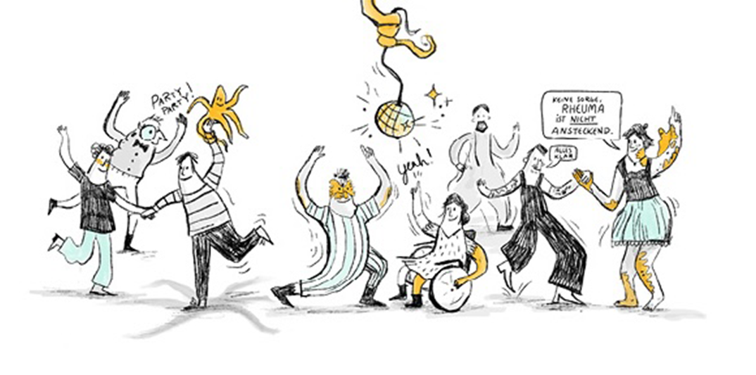 Rheuma Comic Kampagne